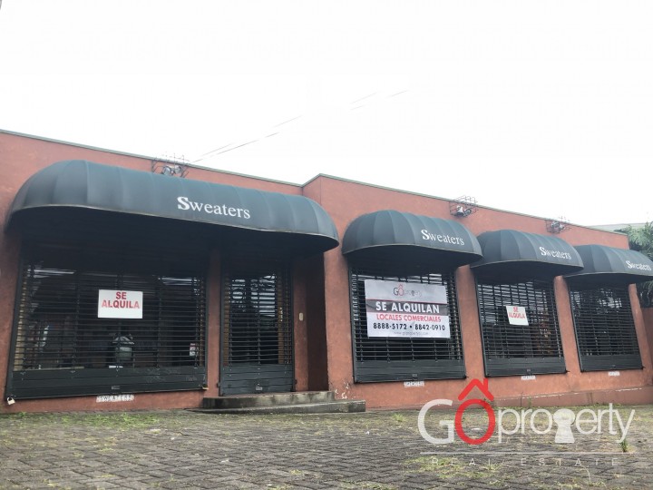 Alquiler de local comercial en Curridabat, San José